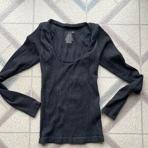 Free People Black Top